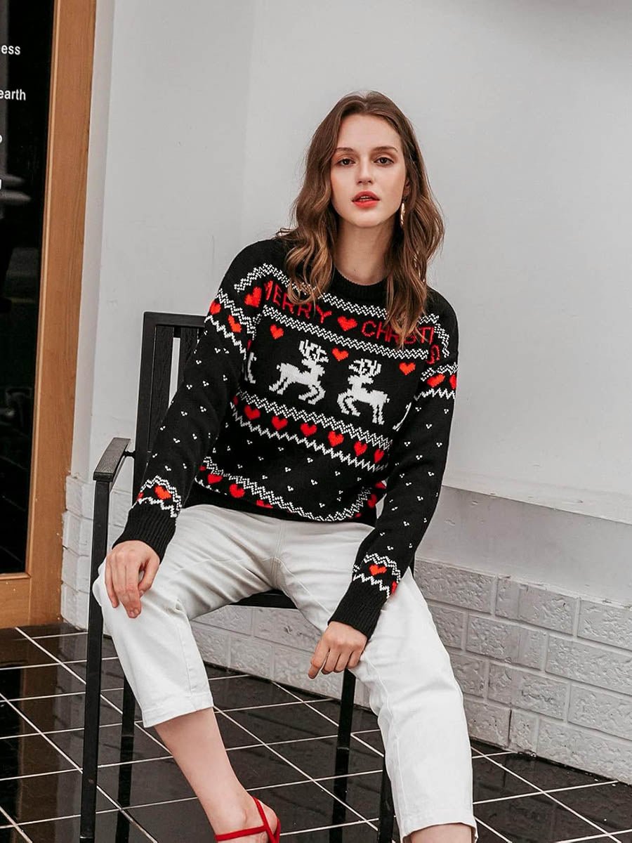 Jamila Christmas Sweater: Perfect for Cheer