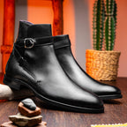 Jodphur Italian Calfskin Boot | Black