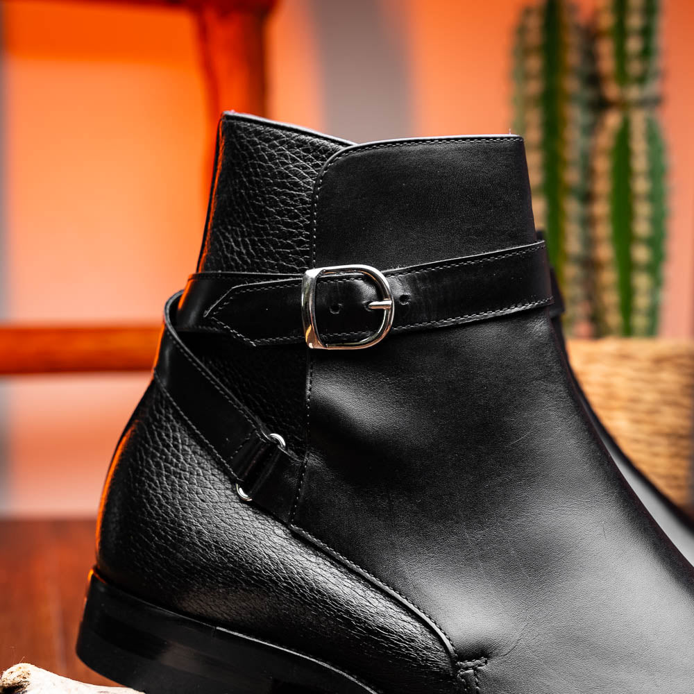 Jodphur Italian Calfskin Boot | Black