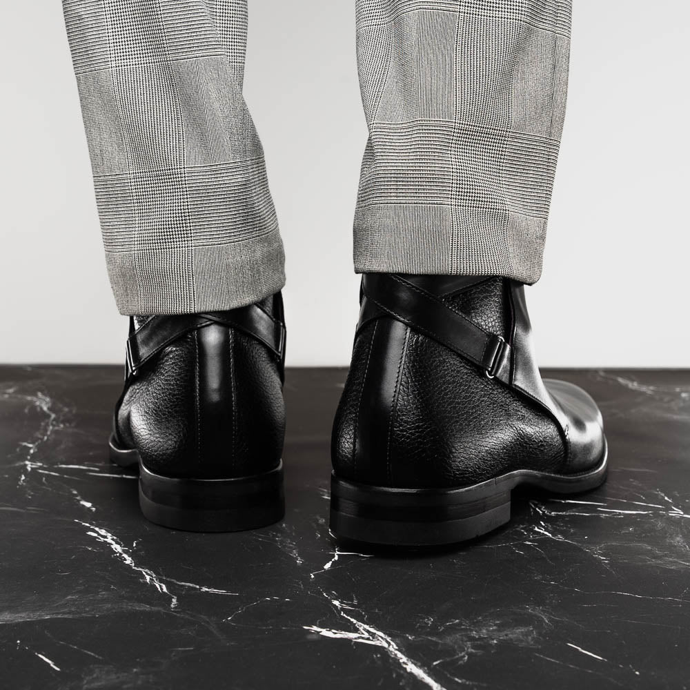Jodphur Italian Calfskin Boot | Black