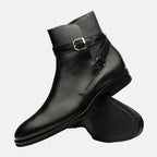 Jodphur Italian Calfskin Boot | Black