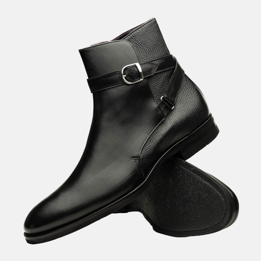 Jodphur Italian Calfskin Boot | Black