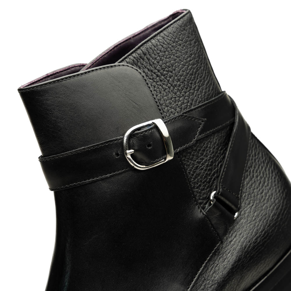 Jodphur Italian Calfskin Boot | Black