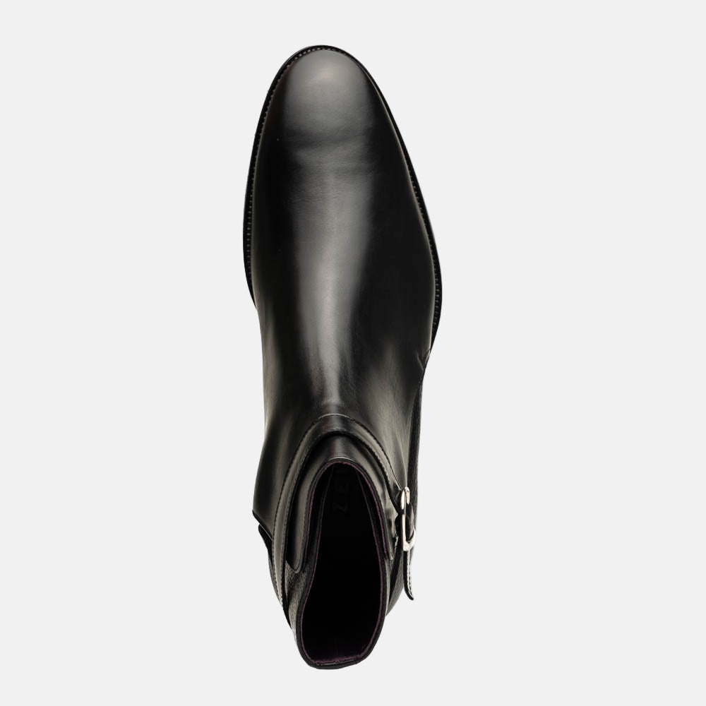 Jodphur Italian Calfskin Boot | Black
