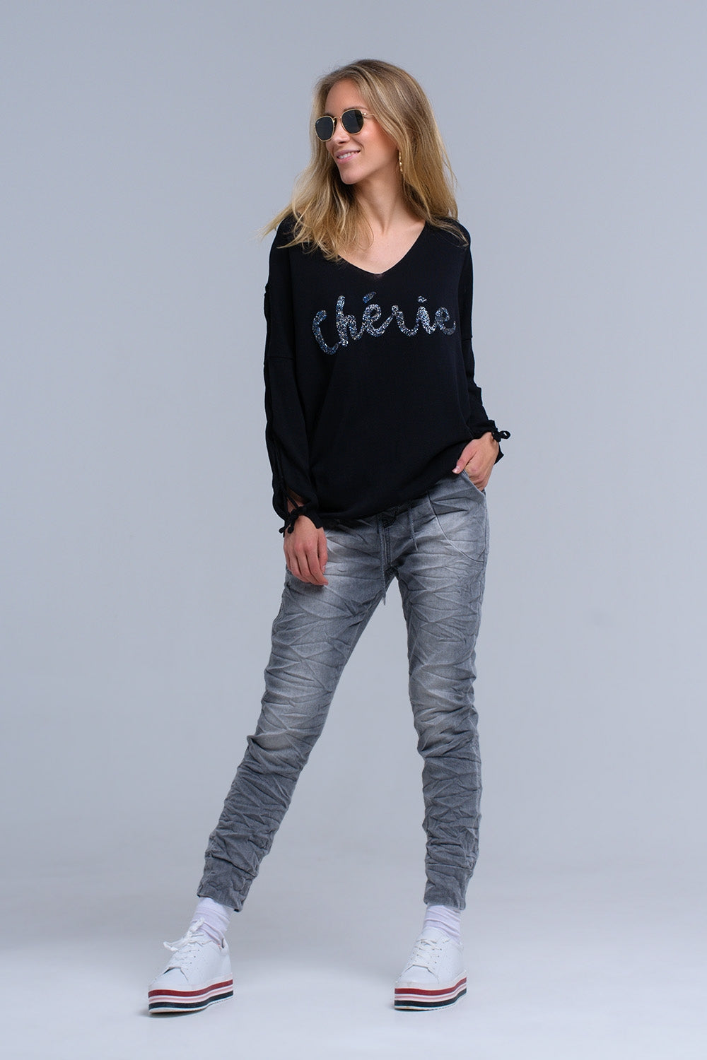 Jogger Gray Jeans