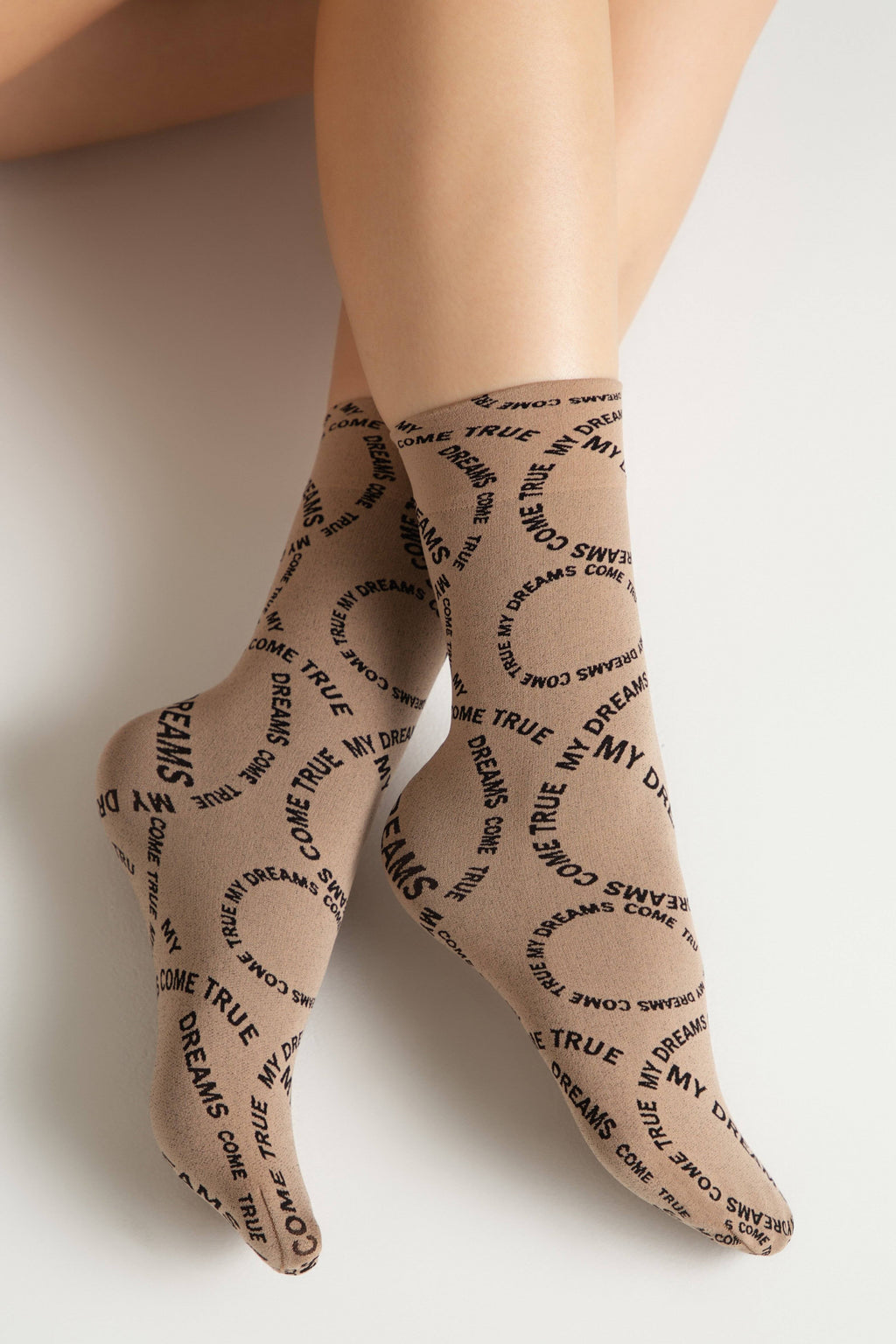 Dense Socks Conte Fantasy Knitted "My dreams" Design