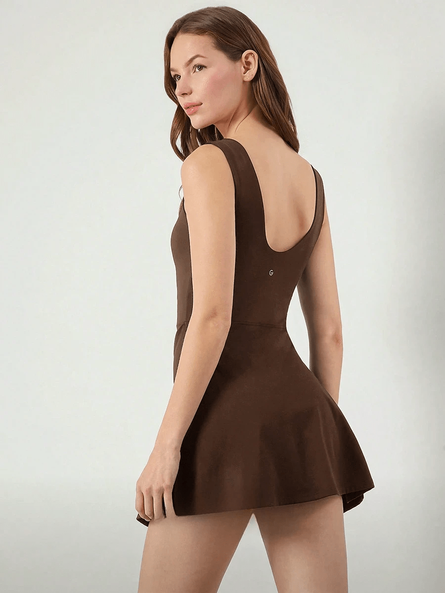 Judith Sleeveless Sports Romper