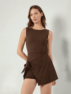 Judith Sleeveless Sports Romper