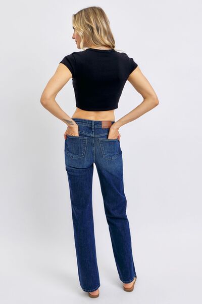 Judy Blue Tummy Control Straight Jeans