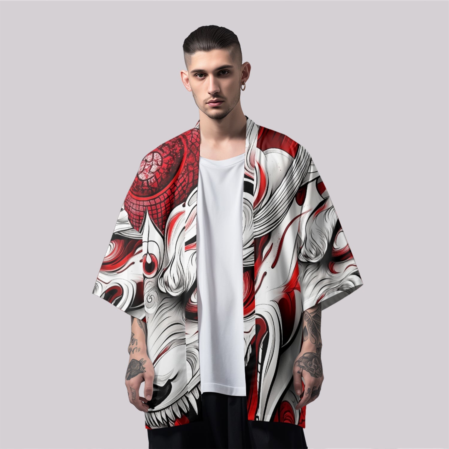 K26 Red Monster Kimono