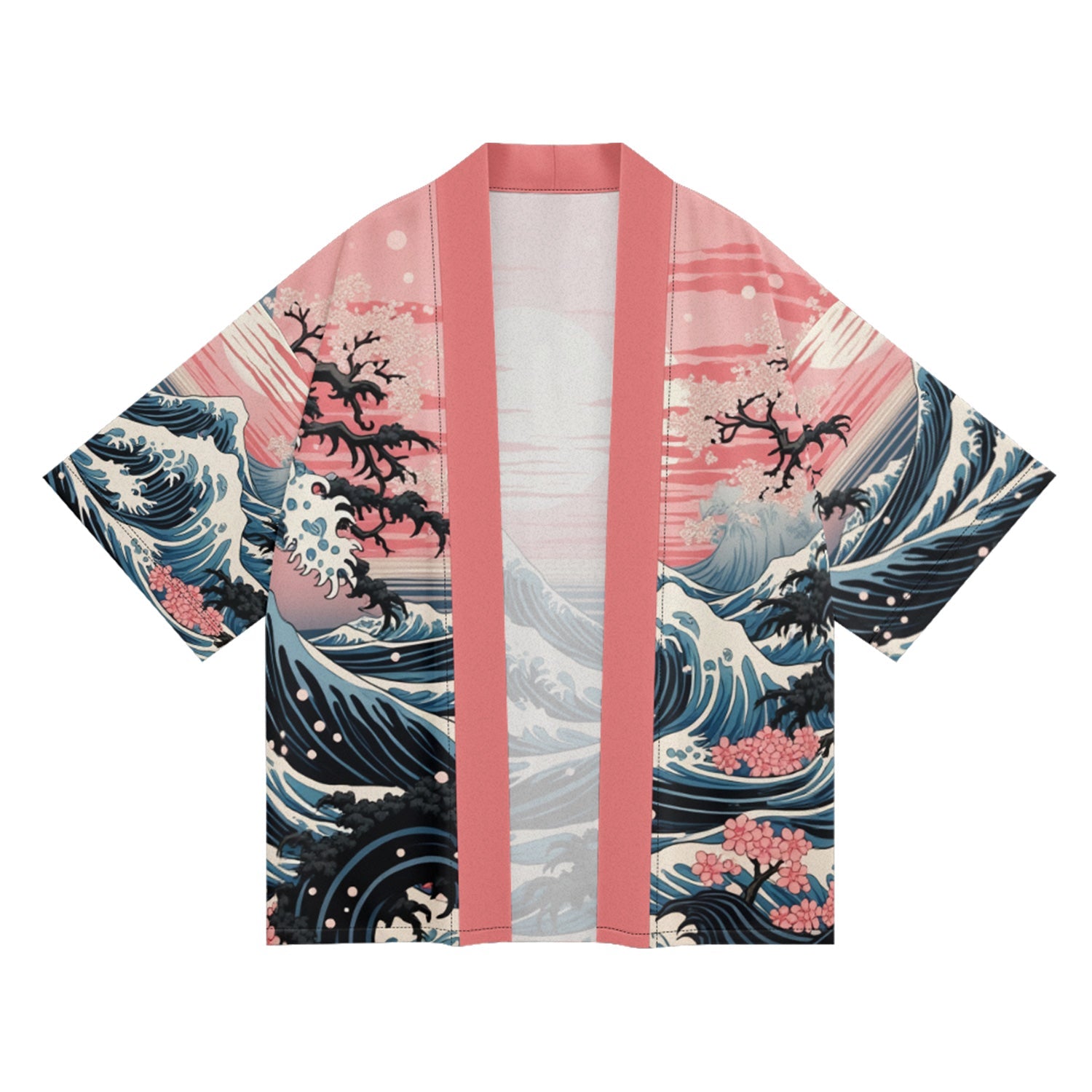 K30 Sunset Sea Kimono