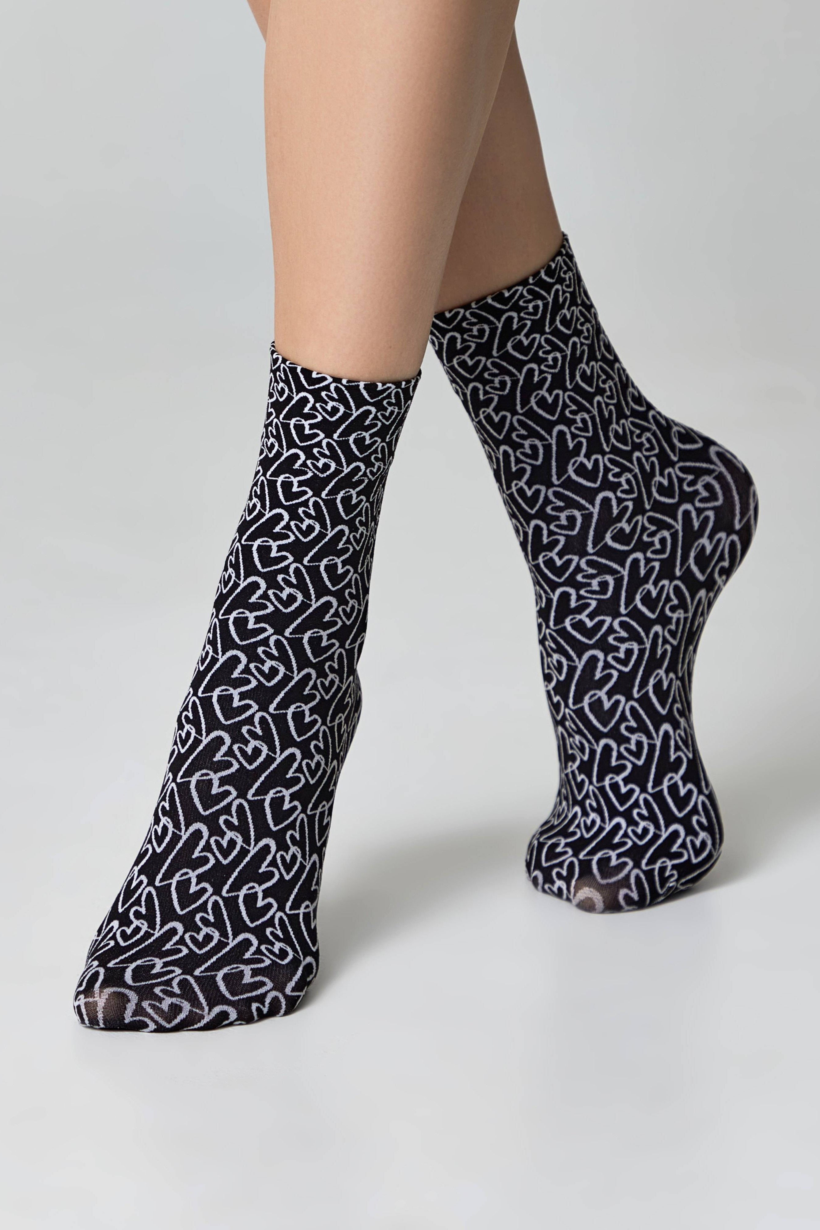 Dense Socks Conte Fantasy 'Love' Designs