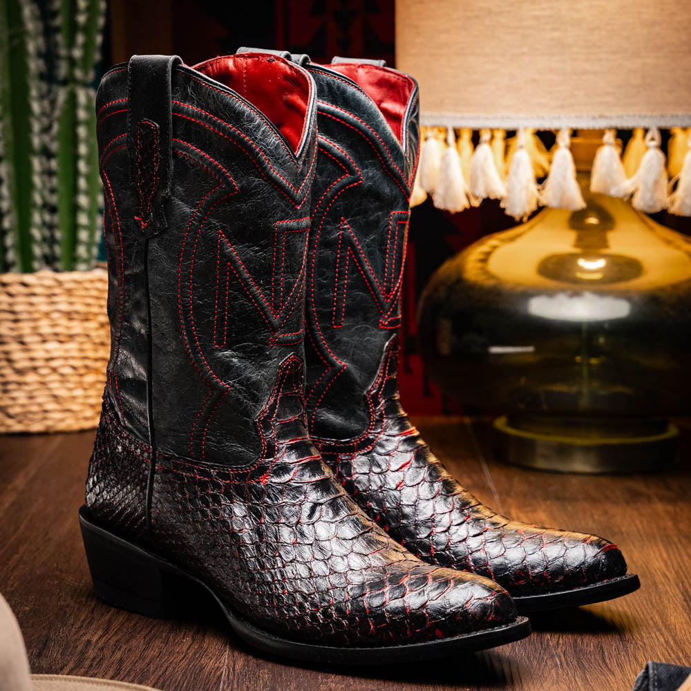 Kansas Cowboy Boot | Black Cherry