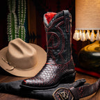 Kansas Cowboy Boot | Black Cherry