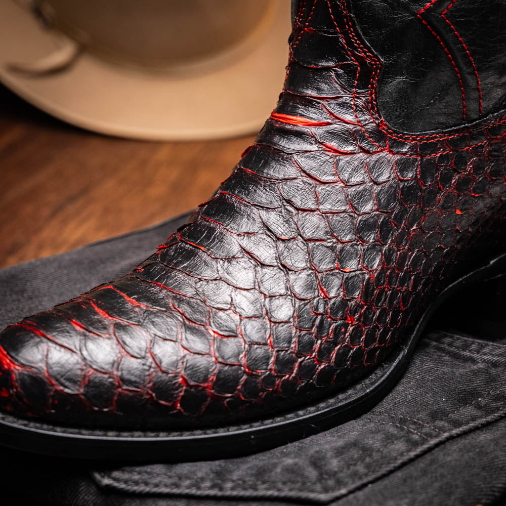 Kansas Cowboy Boot | Black Cherry