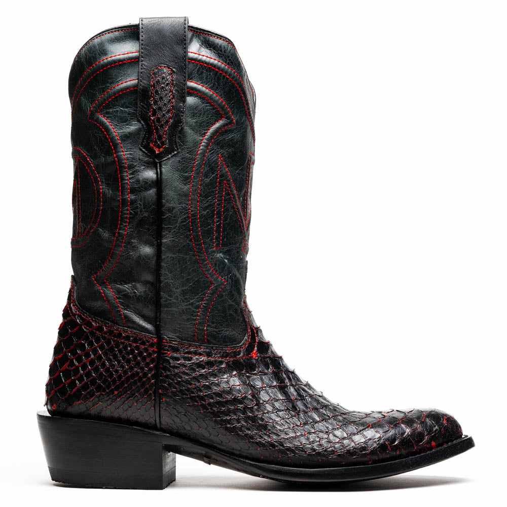 Kansas Cowboy Boot | Black Cherry