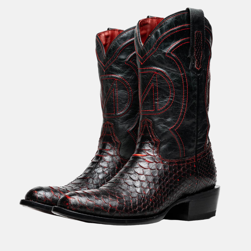 Kansas Cowboy Boot | Black Cherry