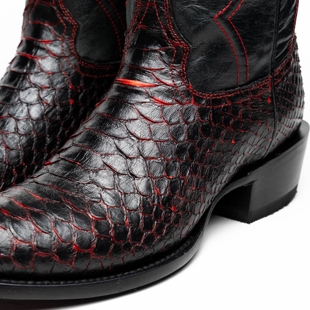 Kansas Cowboy Boot | Black Cherry