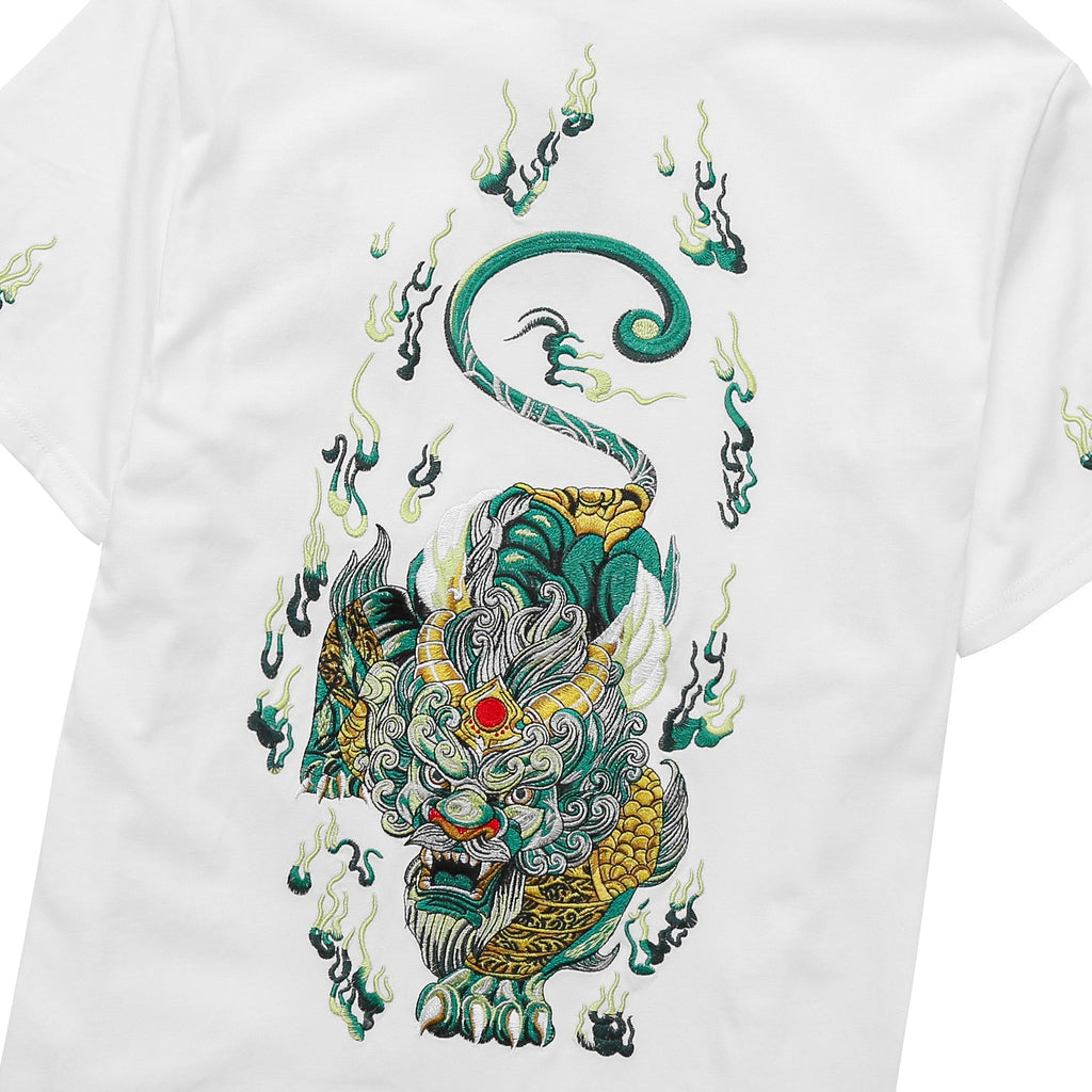 KH2820 Emerald Kirin Embroidery Tee