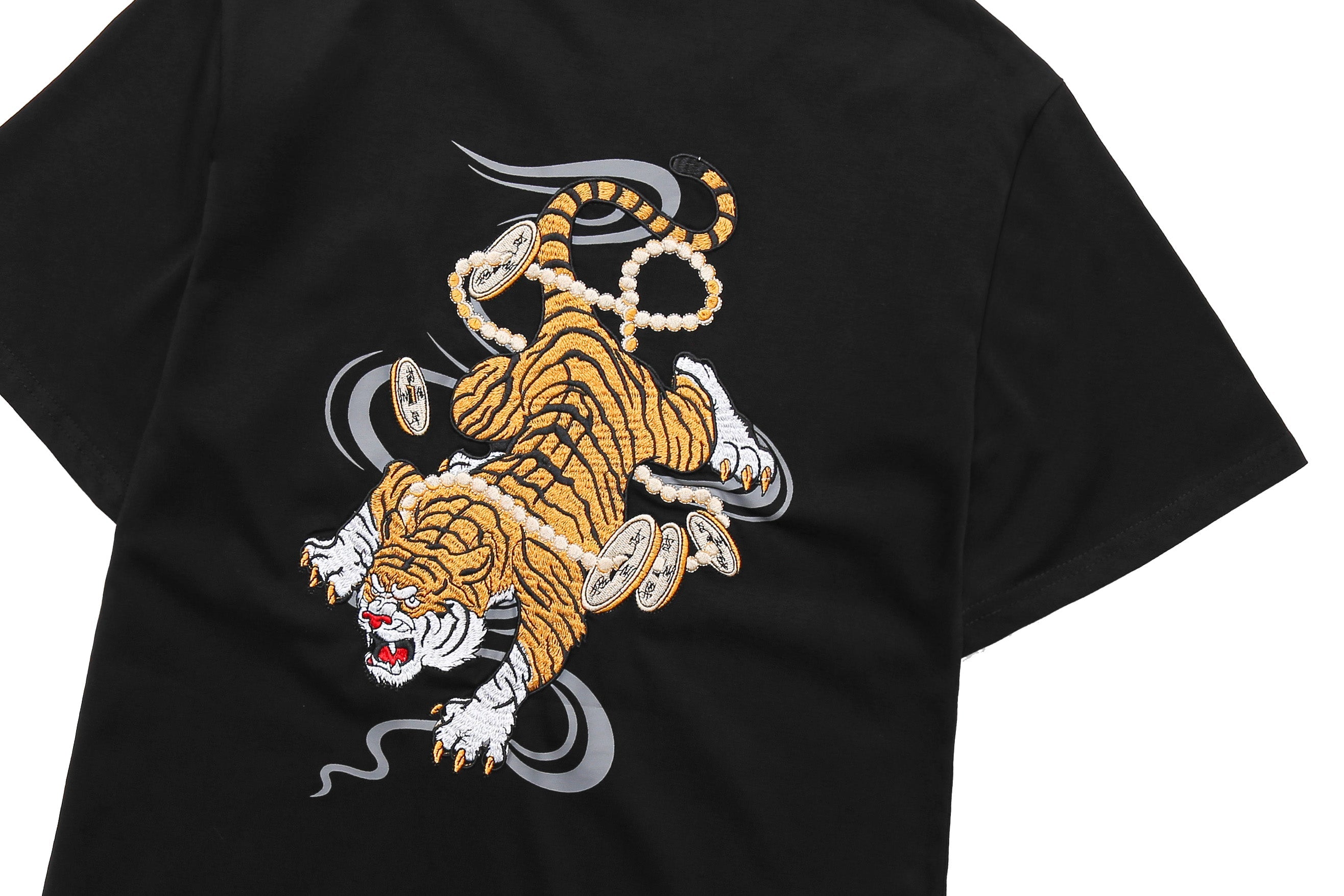 Rich Tiger Embroidery Tee | KH5398
