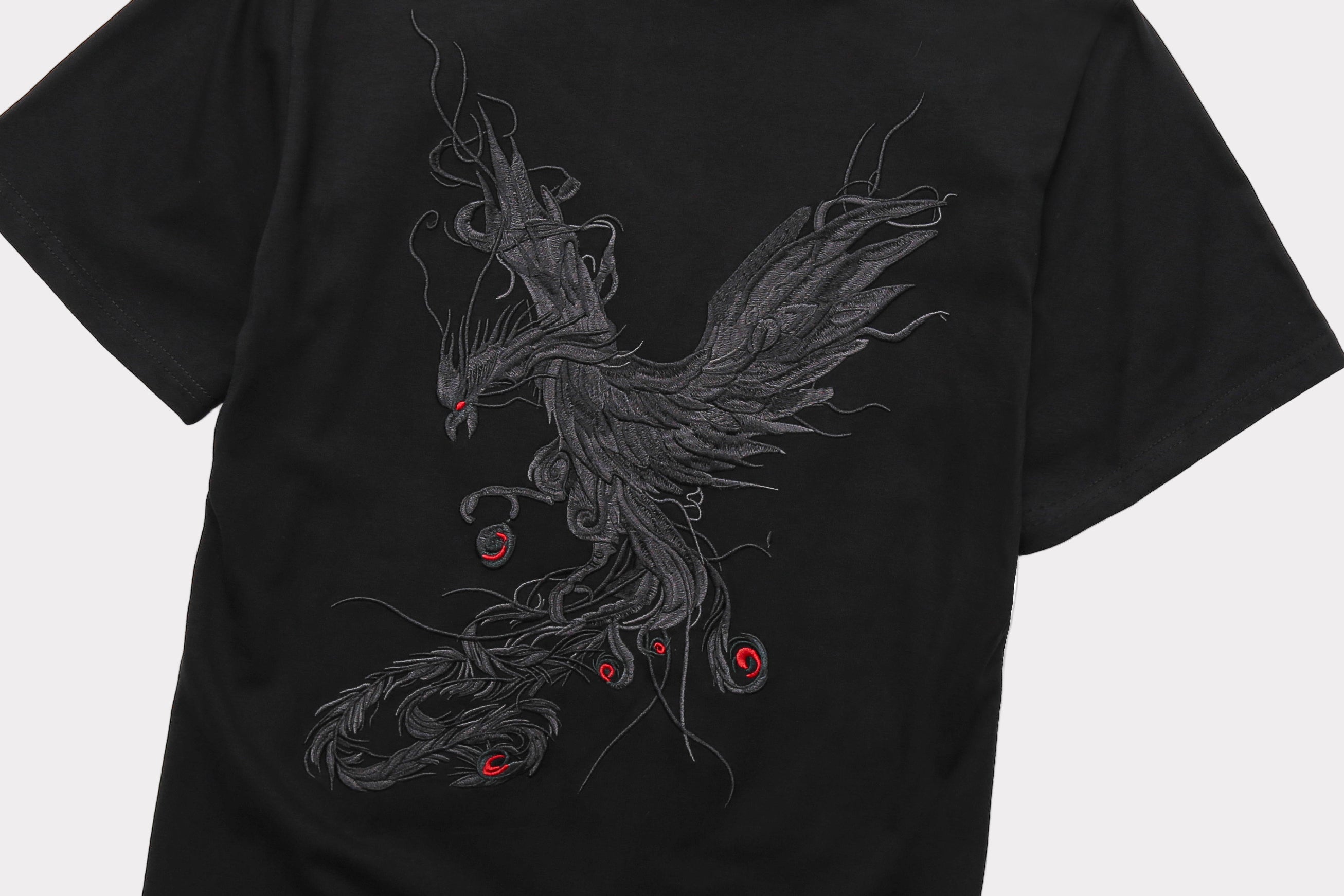 Rebirth of the Phoenix Embroidery Tee | KH617