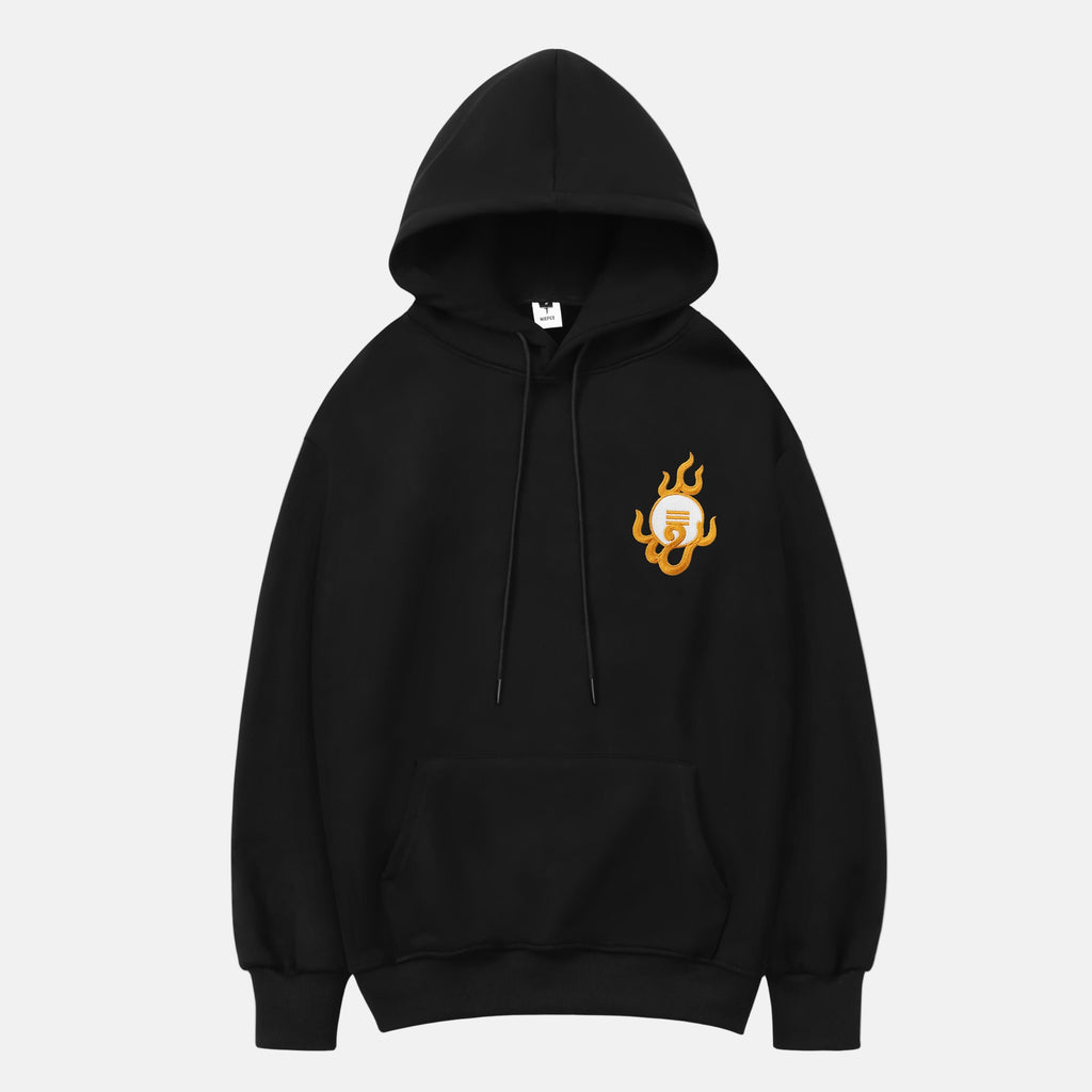 Rich Tiger Embroidery Hoodie | KH9017