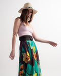 Knitted Crop Top Co Ord in Pink