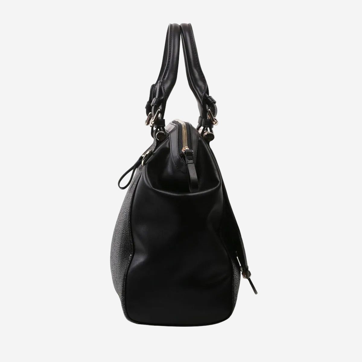 Bellorita Koi Large Black Satchel