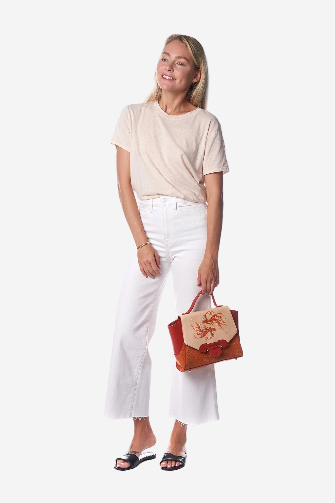 Bellorita Koi Small Orange Satchel