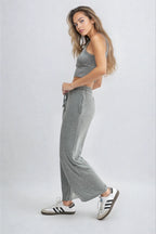CloudSoft™ Wide-Leg Lounge Pants Gray