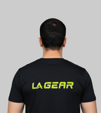 LA Gear Men's Performance Logo Tee | Black