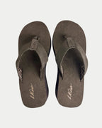 LA Gear Women’s Malibu Flip-Flop | Brown Wedge