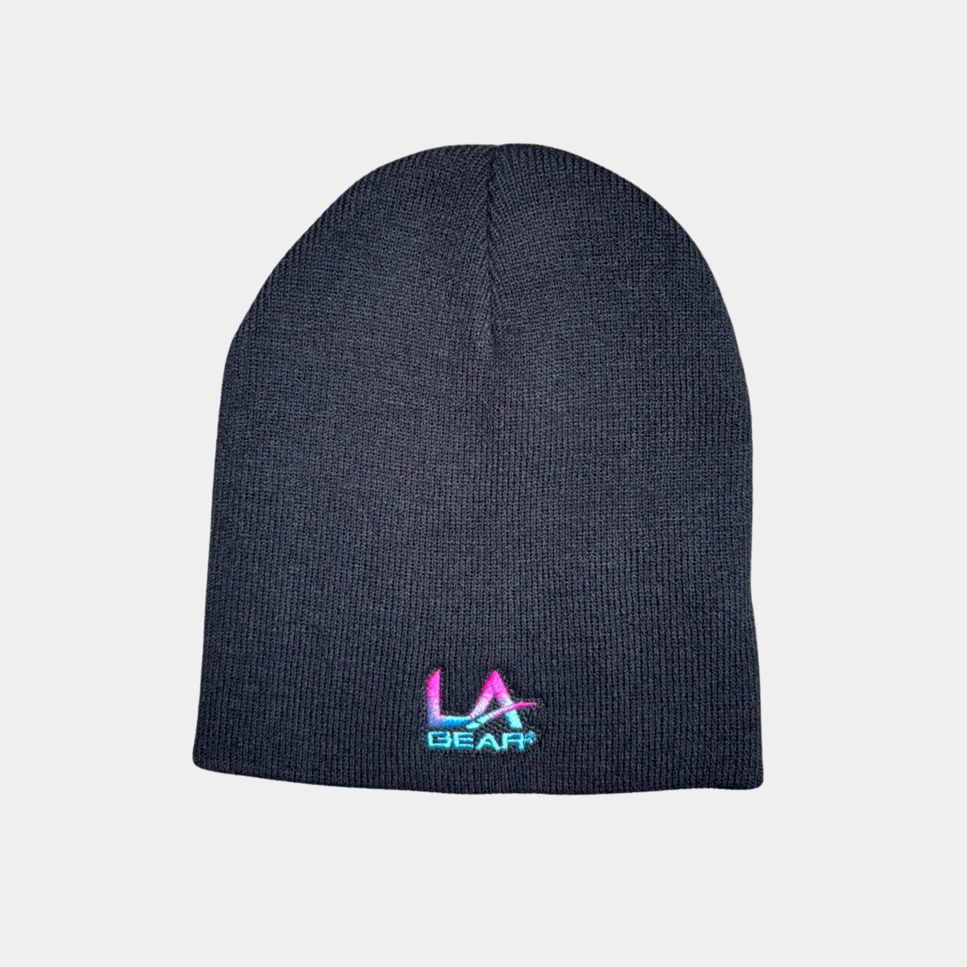 LA Gear Embroidered Beanie Black