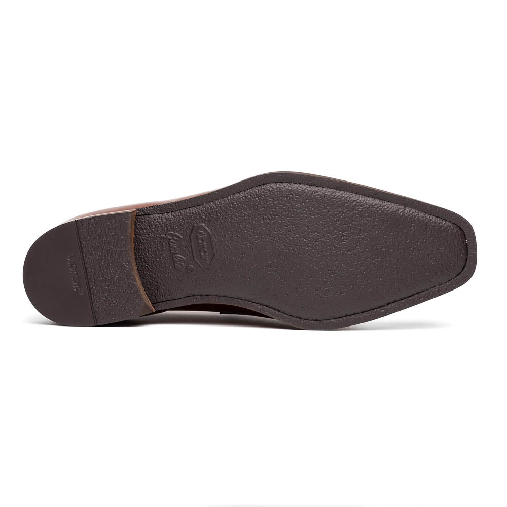 Lago Italian Calfskin Slip-On Loafer | Cognac