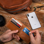 Large Billfold Wallet with RFID Protection | Natural