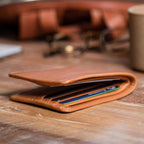 Large Billfold Wallet with RFID Protection | Natural