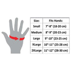 Legendary Gold Deerskin Leather Short Wrist Motorcycle Gloves