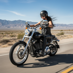 Legendary 'Vikla Chikla' Women’s Leather Braided Motorcycle Vest with Buffalo Nickel Snaps