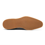 LEGERRA Sueded Goatskin Monkstrap | Grey