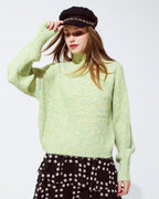 Light Green Soft Knit Sweater