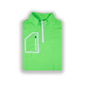 Lime Green Men's Q-Zip Sweatshirt