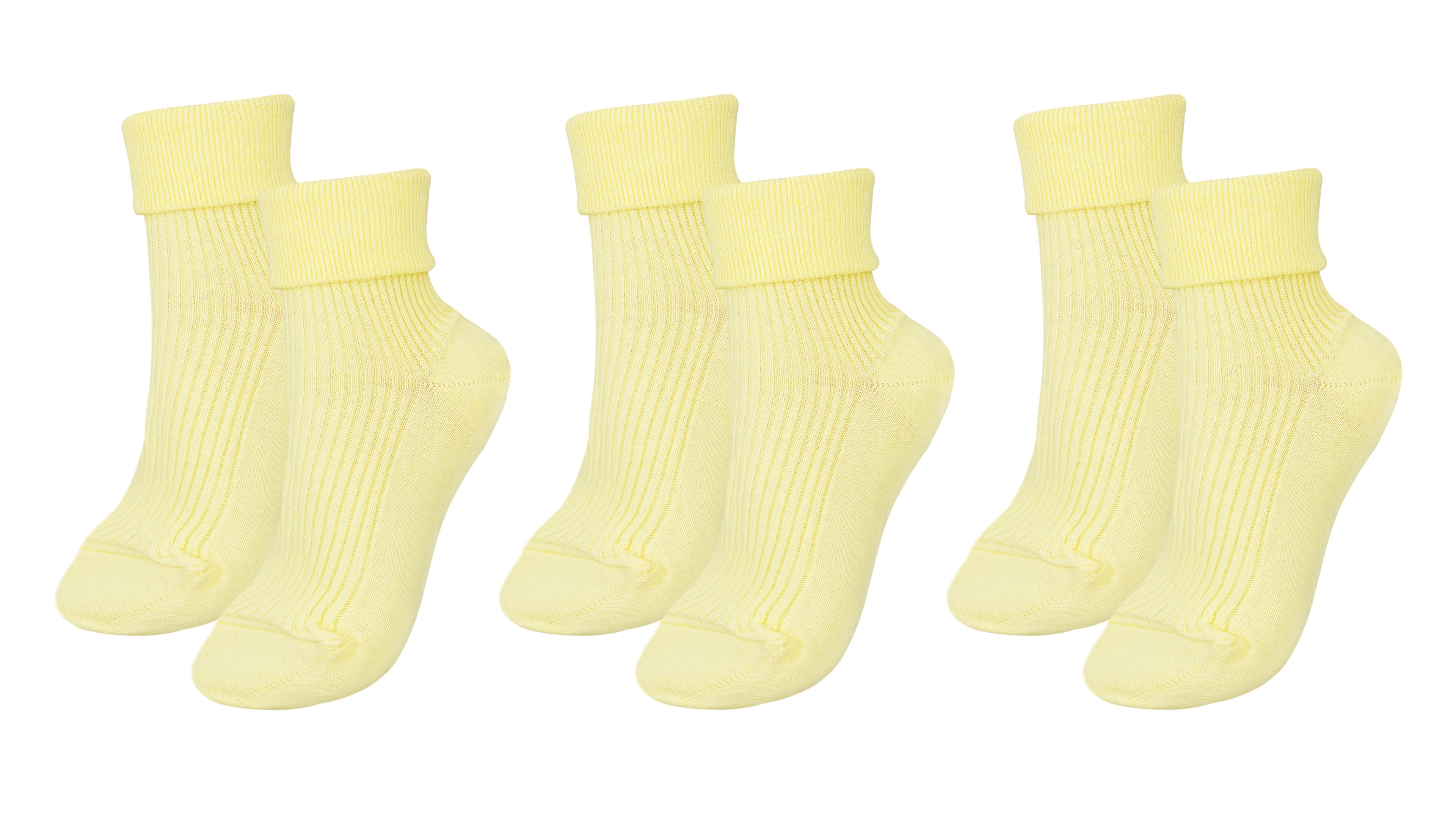 Tittimitti® 100% Organic Combed Cotton Luxury Women's Socks | 3-Pack