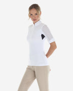 LOLLY Show Shirt with Short Sleeve | White