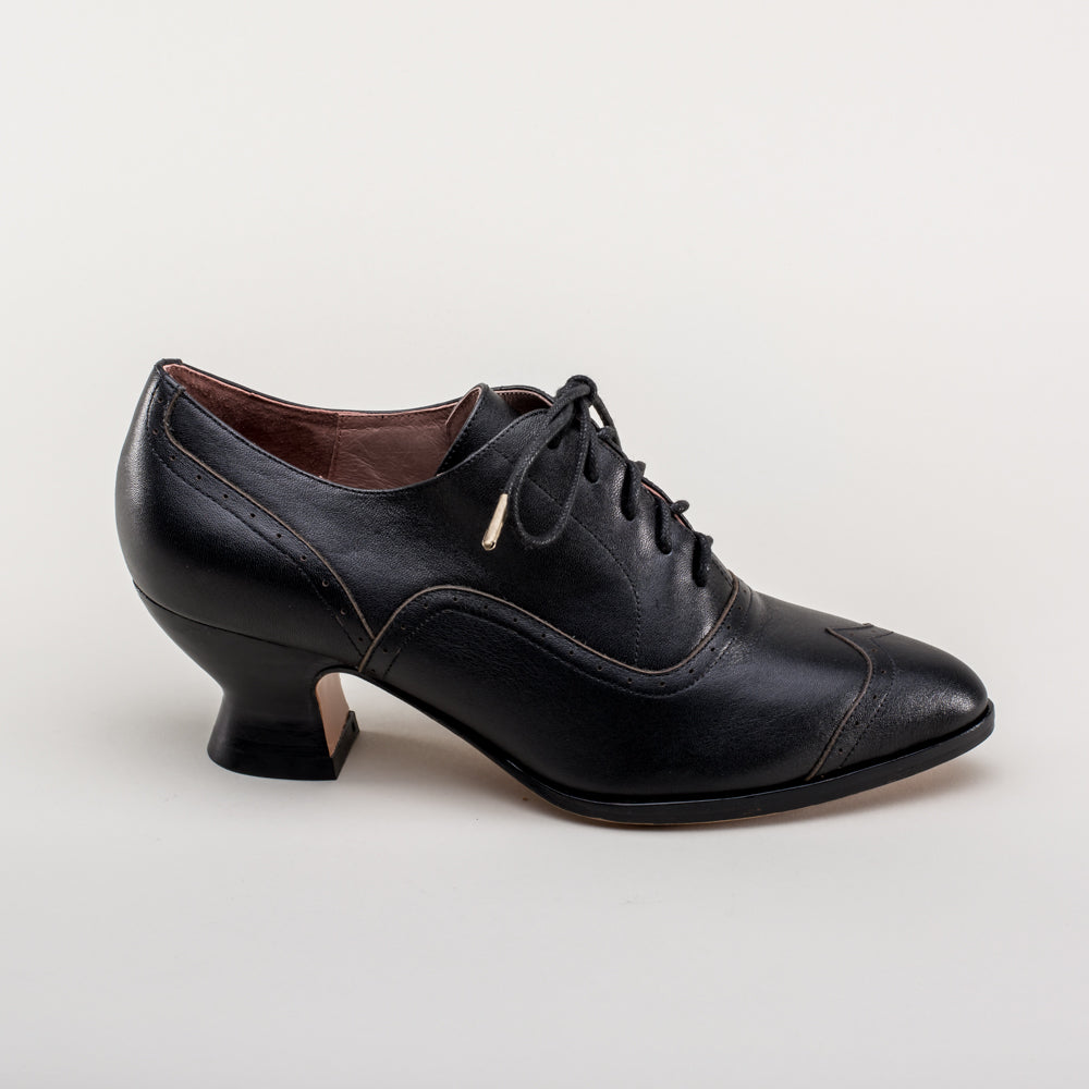 Londoner Edwardian Oxfords | Black