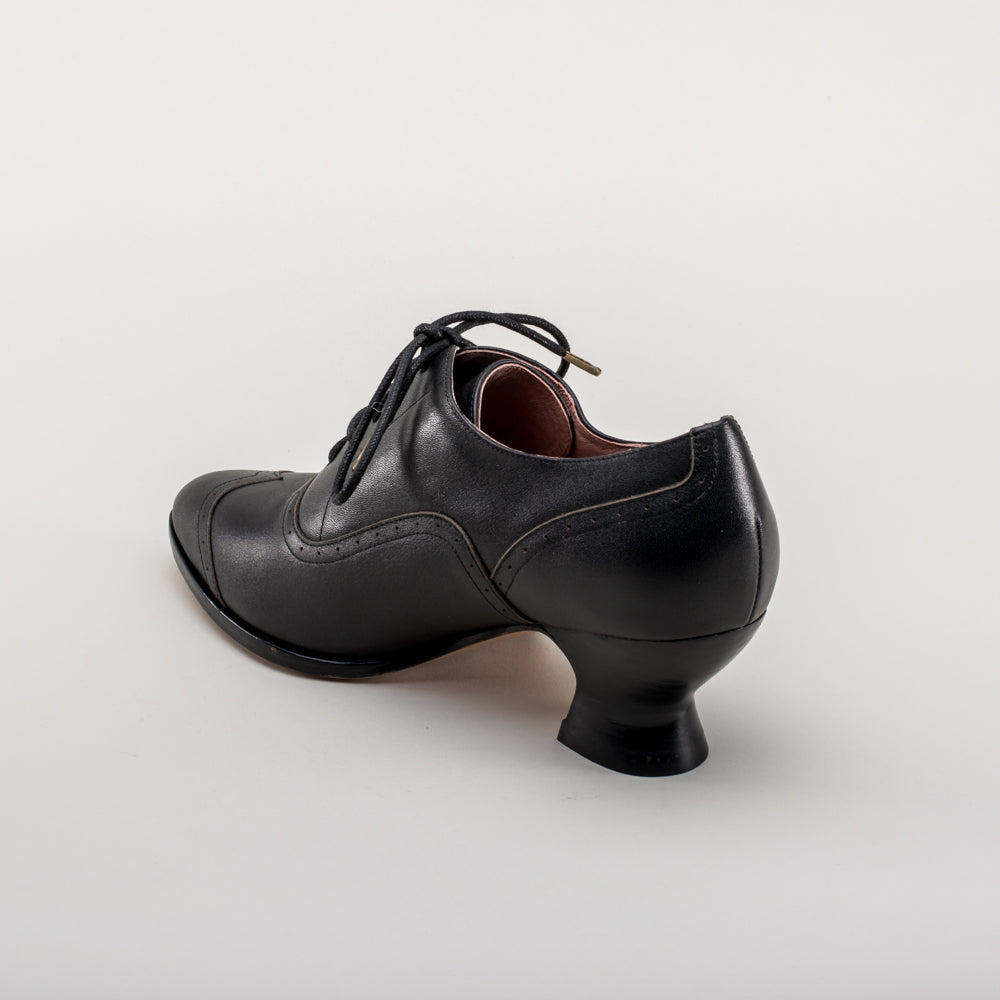 Londoner Edwardian Oxfords | Black