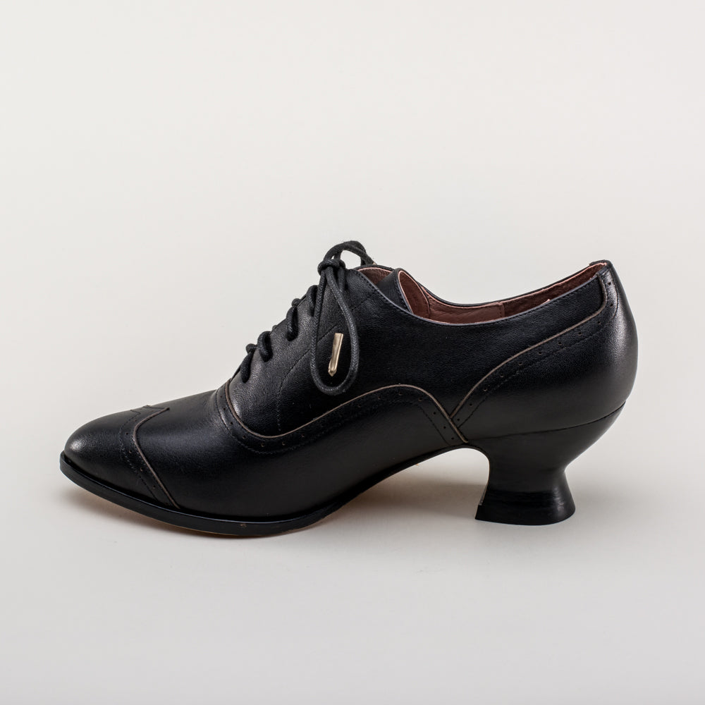 Londoner Edwardian Oxfords | Black