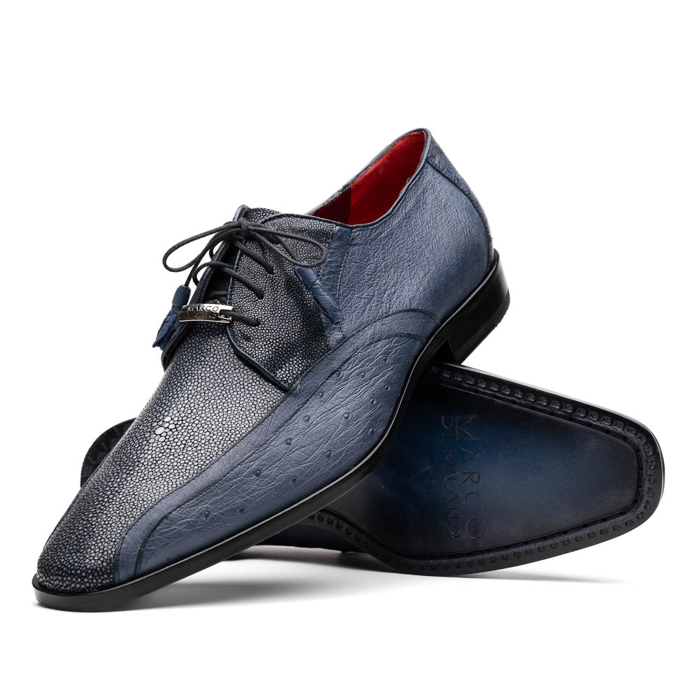 Lucca Stingray Dress Shoe | Navy