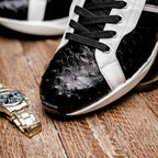 Lyon II Sneaker | Black & White