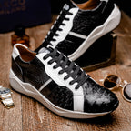Lyon II Sneaker | Black & White