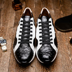 Lyon II Sneaker | Black & White